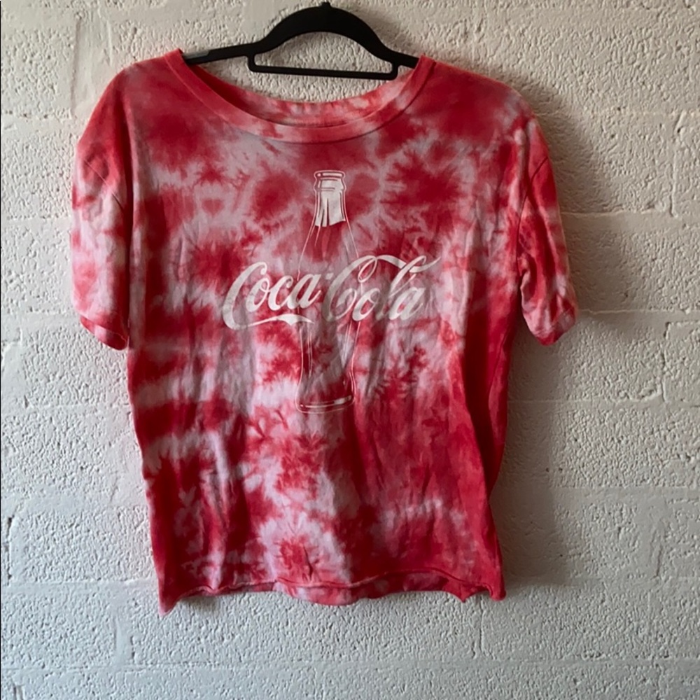 Tie dye Coca Cola shirt